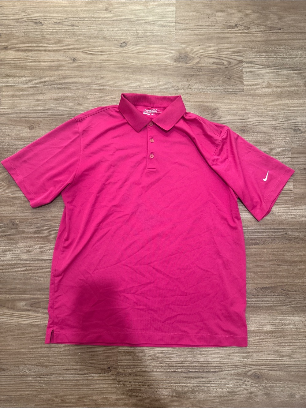 Nike Men’s Hot Pink Polo Shirt